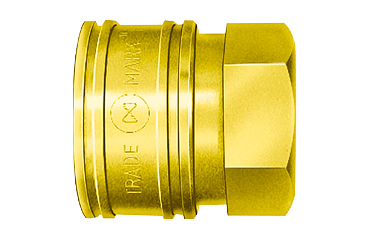 日東工器 TSPカプラ BRASS NBR TSF型 ソケット(おねじ取付用/真鍮製)